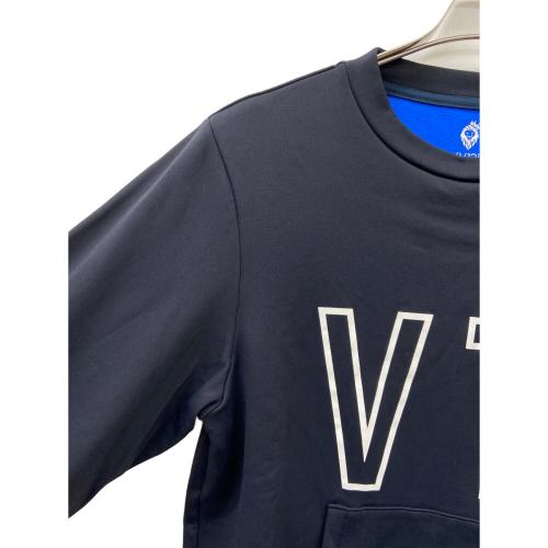 V12 (ヴィトゥエルブ) ゴルフウェア(トップス) V122121-SW14 KPOCKET CREW メンズ SIZE M ブラック×ホワイト