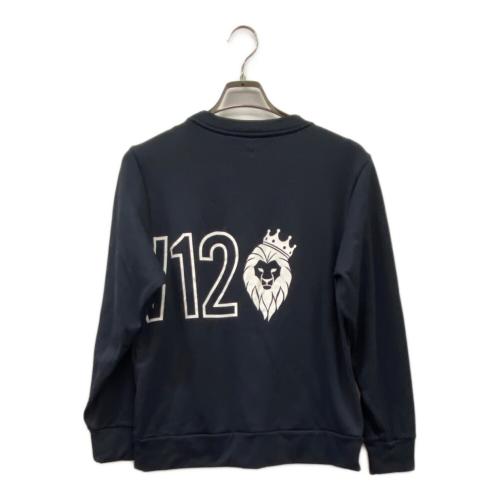 V12 (ヴィトゥエルブ) ゴルフウェア(トップス) V122121-SW14 KPOCKET CREW メンズ SIZE M ブラック×ホワイト