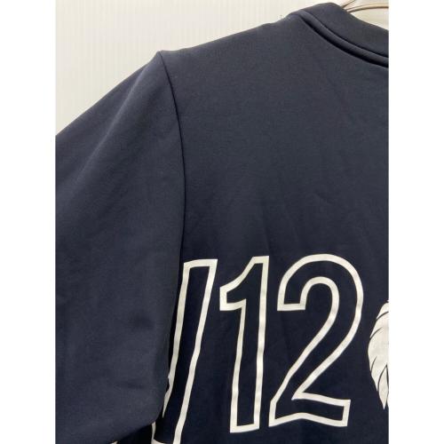 V12 (ヴィトゥエルブ) ゴルフウェア(トップス) V122121-SW14 KPOCKET CREW メンズ SIZE M ブラック×ホワイト