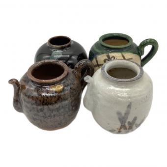 四滴茶入 ▲ 瀬戸色替り四滴茶入