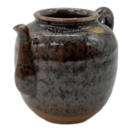 四滴茶入 ▲ 瀬戸色替り四滴茶入