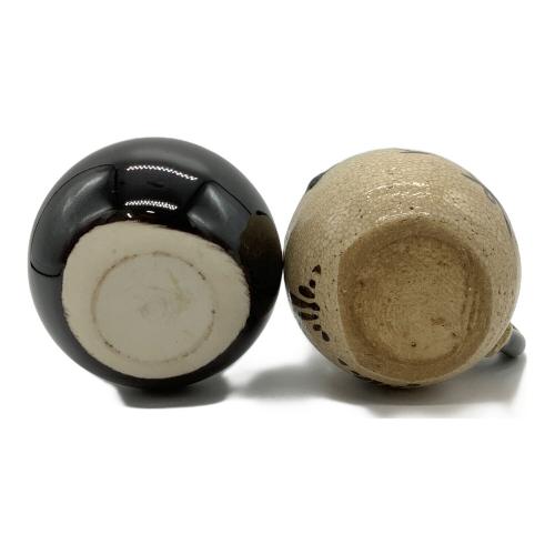 四滴茶入 ▲ 瀬戸色替り四滴茶入