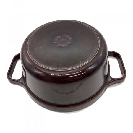 Staub (ストウブ) 両手鍋 22㎝ ワインレッド LA COCOTTE 22