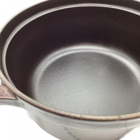 Staub (ストウブ) 両手鍋 22㎝ ワインレッド LA COCOTTE 22