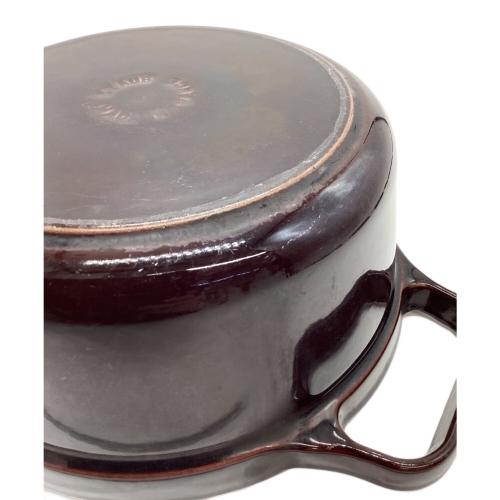 Staub (ストウブ) 両手鍋 22㎝ ワインレッド LA COCOTTE 22