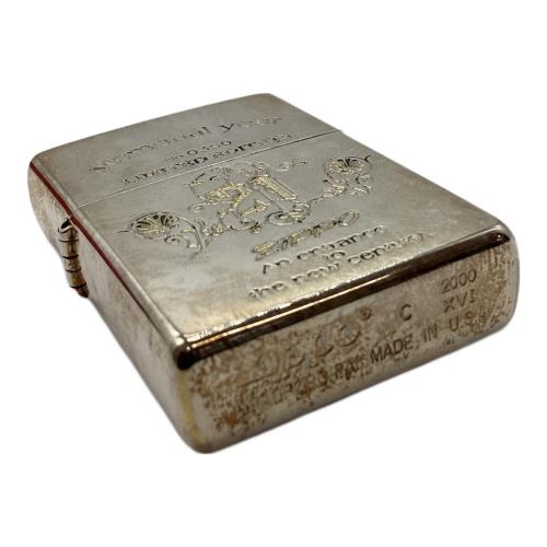 ZIPPO (ジッポ) オイルライター 2000年製 21世紀メモリアル