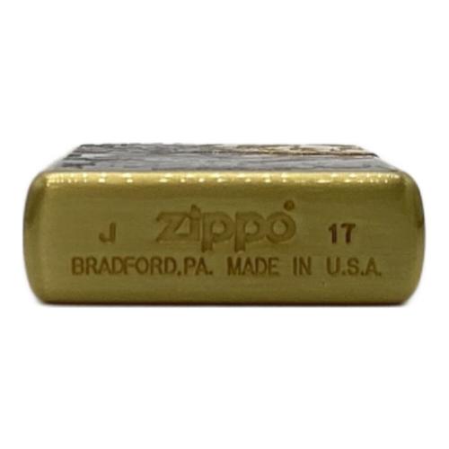 ZIPPO (ジッポ) オイルライター 2017年製 牙狼 魔戒閃騎  黄金騎士Ver