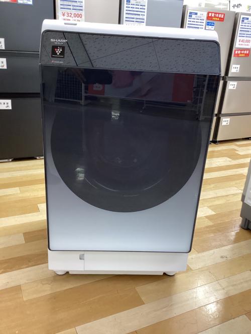 SHARP (シャープ) ドラム式洗濯乾燥機 ES-W114-SR 2022年製 パーツヨゴレ有
