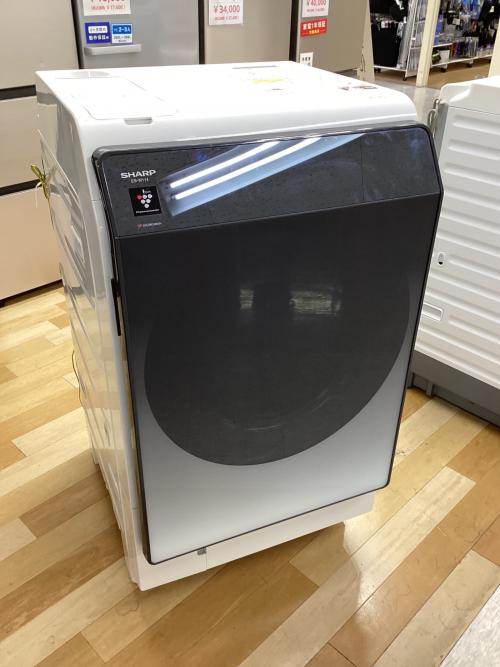 SHARP (シャープ) ドラム式洗濯乾燥機 ES-W114-SR 2022年製 パーツヨゴレ有