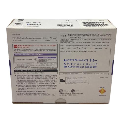 SONY (ソニー) PSP GO PSP-N1000 PW @