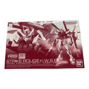 BANDAI (バンダイ) RG 1/144 ストライクルージュ+HG 1/144 I.W.S.P. ガンプラ