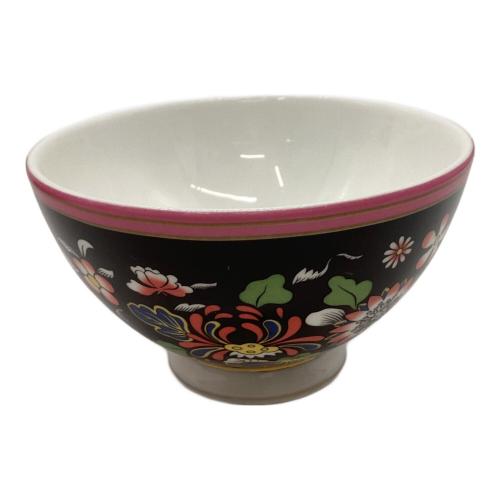 Wedgwood (ウェッジウッド) ボウル ブラック×ピンク ワンダーラスト オリエンタルジュエル スモールボウル