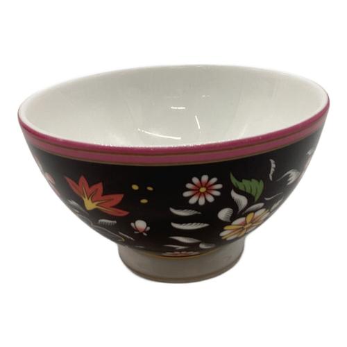 Wedgwood (ウェッジウッド) ボウル ブラック×ピンク ワンダーラスト オリエンタルジュエル スモールボウル