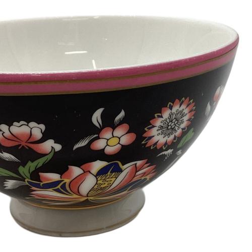Wedgwood (ウェッジウッド) ボウル ブラック×ピンク ワンダーラスト オリエンタルジュエル スモールボウル