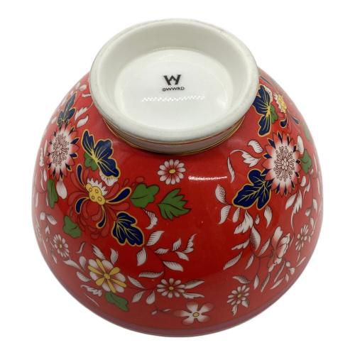 Wedgwood (ウェッジウッド) ボウル レッド×ホワイト ワンダーラスト クリムゾンジュエル スモールボウル