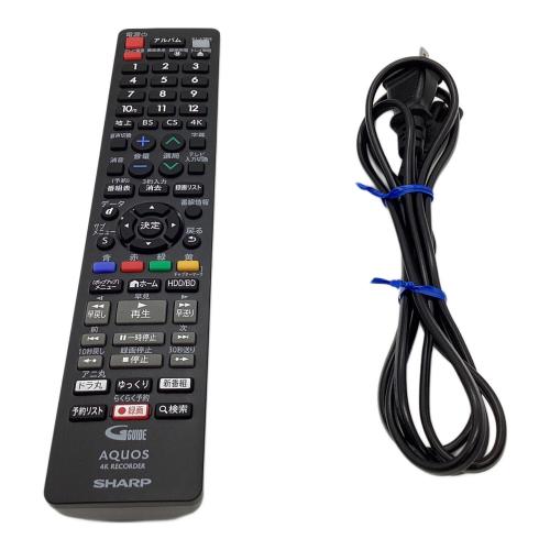 SHARP (シャープ) 4Kレコーダー 4B-C20GT3 2025年製