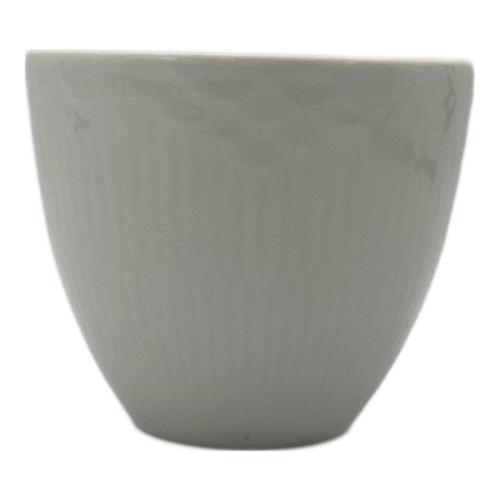 ROYAL COPENHAGEN (ロイヤル・コペンハーゲン) カップ&ソーサー ホワイトフルーテッド・ハーフレース