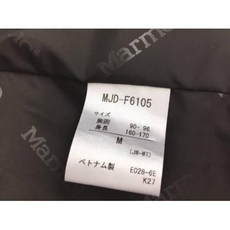 MARMOT Metro Down Jacket ブラック 未使用品 冬物 ダウン80%　フェザー20% SIZE M　MJD-F6105　