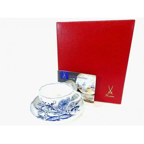 Meissen (マイセン) カップ&ソーサー 未使用品 ブルーオニオン