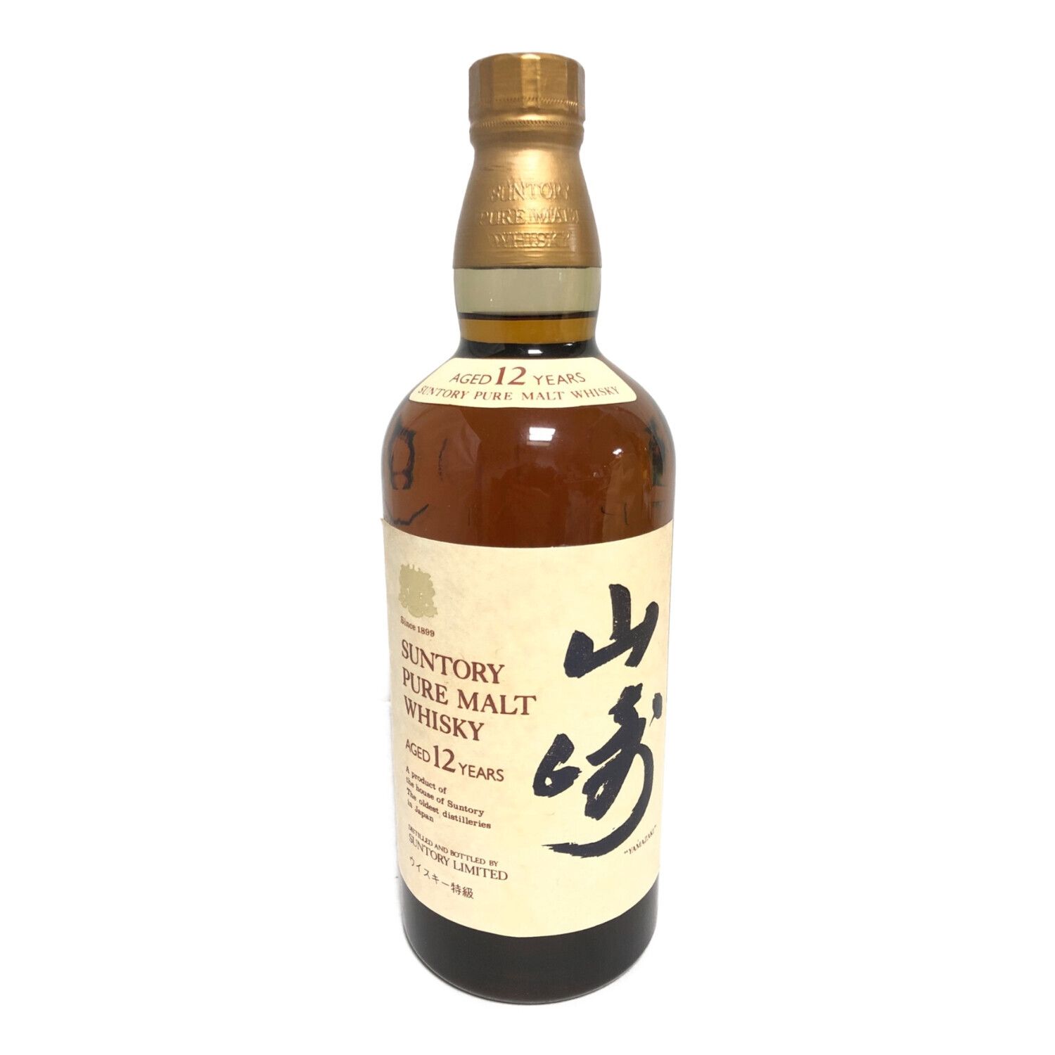 サントリー ジャパニーズ 760ml 山崎 12年 【特級】 未開封