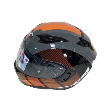 Kabuto (カブト) バイク用ヘルメット SIZE XS KAMUI-Ⅲ JM/ブラック×オレンジ  PSCマーク(バイク用ヘルメット)有