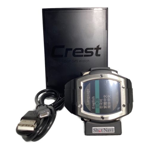 CREST (クレスト) ゴルフ距離測定器 Shot Navi