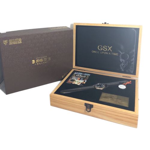 GSX (ジーエスエックス) 腕時計 ブラック 432/444 ミスターGIANTS長嶋 ...