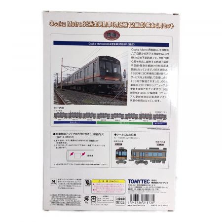 Nゲージ Osaka Metro66系未更新車 (堺筋線12編成)基本4両セット 動作未確認