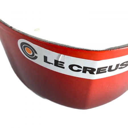 LE CREUSET (ルクルーゼ) 両手鍋 レッド 18cm/レッド/ココットダムール/ハート型