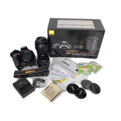 Nikon (ニコン) デジタル一眼レフカメラ ダブルズームキット D5600