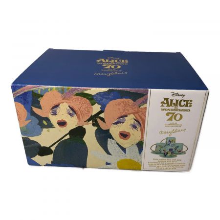 DISNEY (ディズニー) カップ&ソーサー 70th Anniversary Alice in Wonderland 4Pセット