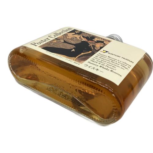 サントリー ウィスキー 100ml リザーブ 10年 サントリー ミュージアム　ポスターコレクション パッケージ 未開封