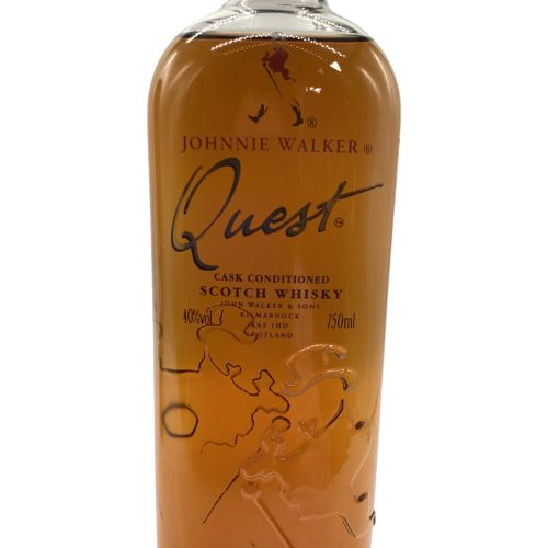 Johnnie Walker (ジョニーウォーカー) スコッチ 750ml Quest 未開封