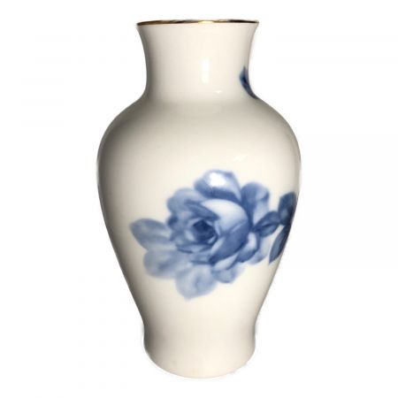 大倉陶園 (オオクラトウエン) 花瓶 ブルーローズ 花生 28cm