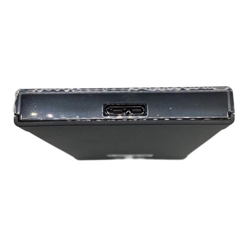 ELECOM (エレコム) 外付ケハードディスク e:DISK ELP-CED020UBK USB3.0対応外付けポータブルハードディスク