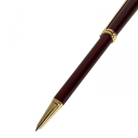 Christian Dior (クリスチャン ディオール) ボールペン stylos-pens レッド×ゴールドカラー