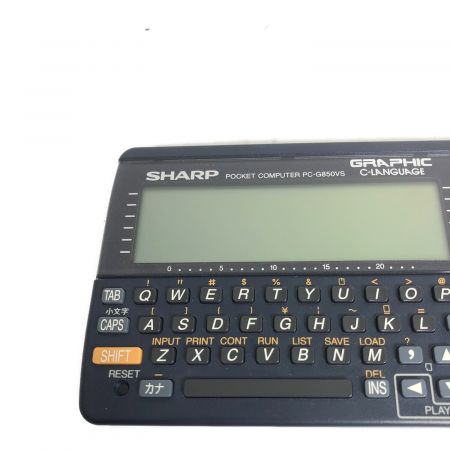 SHARP (シャープ) ポケットコンピューター PC-G850VS 動作確認済み