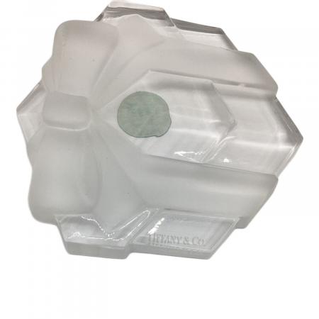 正規新古 ティファニー プレゼントBOX×リボン クリスタルペーパーウェイト 正規新古 ティファニー プレゼントBOX×リボン クリスタルペーパーウェイト