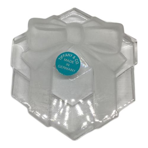 TIFFANY & Co. (ティファニー) クリスタルペーパーウエイト リボン