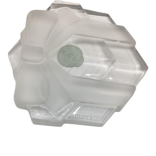 TIFFANY & Co. (ティファニー) クリスタルペーパーウエイト リボン