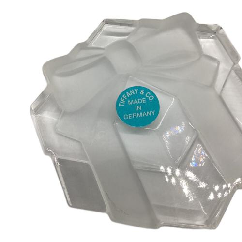 TIFFANY & Co. (ティファニー) クリスタルペーパーウエイト リボン