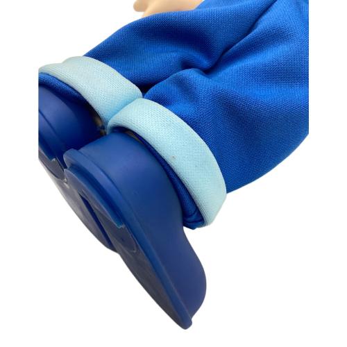 ポコちゃん ソフビフィギュア　オーバーオール ブルー