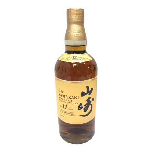 サントリー ジャパニーズウィスキー 700ml 箱付 山崎 12年 未開封