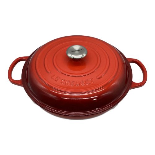 LE CREUSET (ルクルーゼ) ビュッフェキャセロール SIZE 30cm レッド