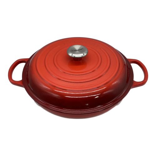 LE CREUSET (ルクルーゼ) ビュッフェキャセロール SIZE 30cm レッド