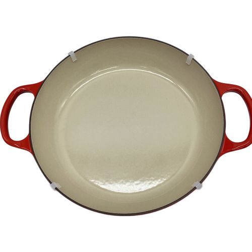 LE CREUSET (ルクルーゼ) ビュッフェキャセロール SIZE 30cm レッド