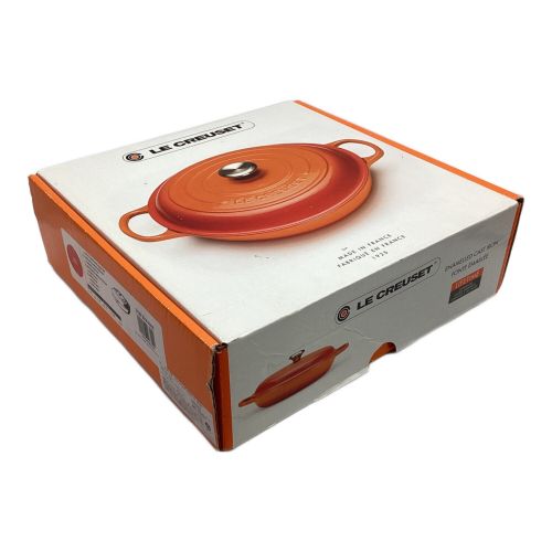 LE CREUSET (ルクルーゼ) ビュッフェキャセロール SIZE 30cm レッド