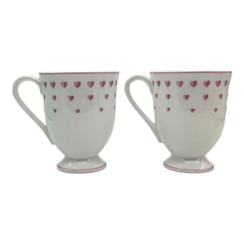 TIFFANY & Co. (ティファニー) ピンクハートマグ マグカップ 2Pセット