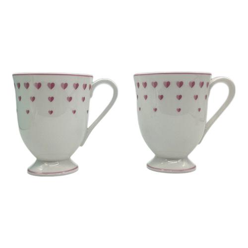 TIFFANY & Co. (ティファニー) ピンクハートマグ マグカップ 2Pセット