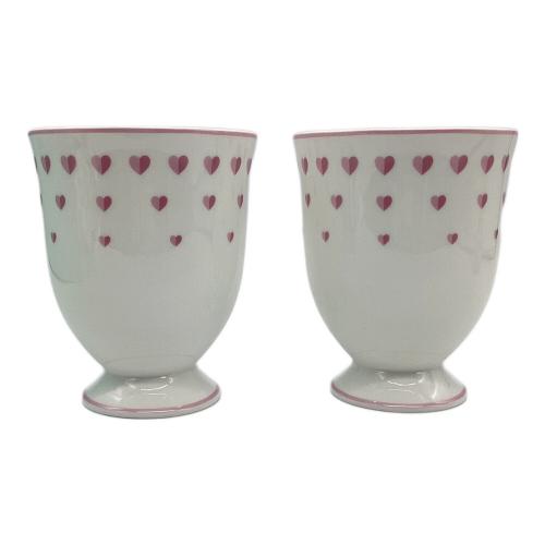 TIFFANY & Co. (ティファニー) ピンクハートマグ マグカップ 2Pセット